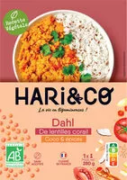 入っている砂糖の量 Dahl de lentilles corail, coco & épices