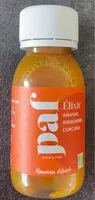 入っている砂糖の量 Paf elixir