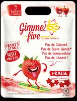 Sucre et nutriments contenus dans Gimme 5 five