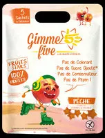 Sucre et nutriments contenus dans Gimme five