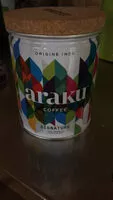 糖質や栄養素が Araku coffee