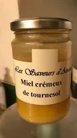 Amount of sugar in Miel cremeux de tournesol