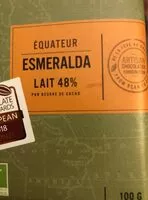 चीनी की मात्रा Equateur Esmeralda Lait 48%