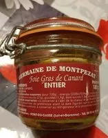 Sucre et nutriments contenus dans Germaine de montpezat