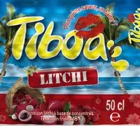 Sucre et nutriments contenus dans Tiboa