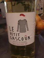 Sucre et nutriments contenus dans Vigneron gascon