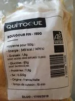 Количество сахара в boulgour fin