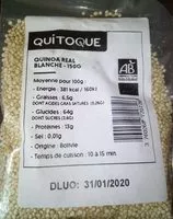 Количество сахара в Quinoa REAL blanche
