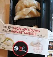 Cantidad de azúcar en Dim Sum Gyoza aux légumes