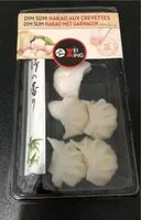 Cantidad de azúcar en Dim Sum Hakao aux crevettes