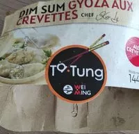 Cantidad de azúcar en Dim Sum Gyoza aux crevettes