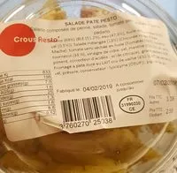 Cantidad de azúcar en Salade pesto