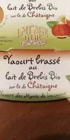 Jumlah gula yang masuk Yaourt brassé au lait de brebis bio sur lit de châtaigne