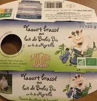 Jumlah gula yang masuk Yaourt brasse au lait de brebis