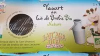 Jumlah gula yang masuk Yaourt au lait de brebis bio nature