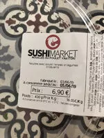 Sugar and nutrients in Sushi marketing carrefour