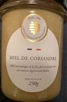Zuckermenge drin Miel de coriandre