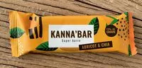 Sucre et nutriments contenus dans Kanna bar