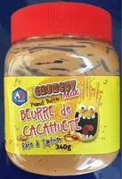 Jumlah gula yang masuk Peanut butter