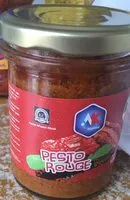 Jumlah gula yang masuk Pesto Rouge Casher