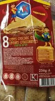 Jumlah gula yang masuk Crêpes chocolat et céréales croustillantes