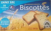 Jumlah gula yang masuk Biscottes