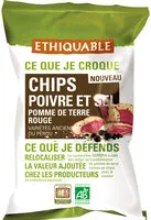 चीनी की मात्रा Chips Poivre et sel