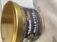 Cantidad de azúcar en Rillettes au foie gras