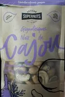 Sucre et nutriments contenus dans Supernuts