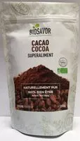 Quantité de sucre dans Cacao en poudre Bio - 200g