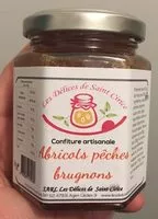Quantité de sucre dans Confiture abricots peches brugnons