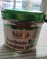 Suhkru kogus sees Toastinade Bio Aubergines grillées
