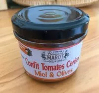 Количество сахара в Confit de Tomates Cerises Miel et Olives