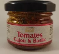 Suhkru kogus sees Tomates Cajou & Basilic