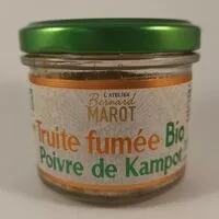 Suhkru kogus sees Truite fumée BIO Poivre de Kampot