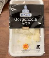 Jumlah gula yang masuk Gorgonzola AOP doux