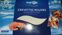 Amount of sugar in Crevettes rouges d Argentine