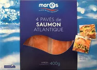Amount of sugar in 4 paves de saumon atlantique