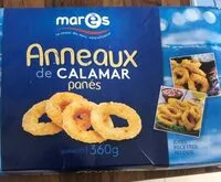 Sokerin määrä sisällä Anneaux de calamar panés