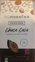 入っている砂糖の量 Porridge choco coco