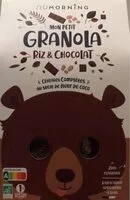 入っている砂糖の量 Mon petit Granola Riz & Chocolat