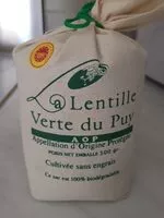 Количество сахара в La lentille Verte du Puy AOP