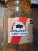 Sucre et nutriments contenus dans Salaisons de dix saint geneys