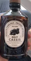 चीनी की मात्रा Brut Cassis