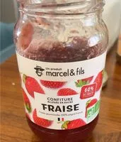 Sokerin määrä sisällä Confiture allégée en sucre fraise