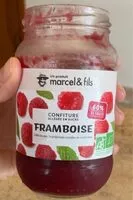 Sokerin määrä sisällä Confiture allegée en sucre Framboise