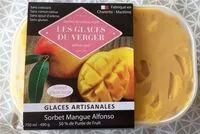 Quantité de sucre dans sorbet mangue alfonso
