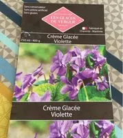 Quantité de sucre dans Creme glacee violette