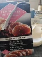 Quantité de sucre dans Glaces Marrons glacées