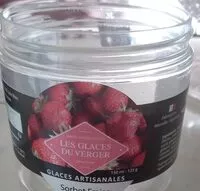 Quantité de sucre dans Sorbet fraise